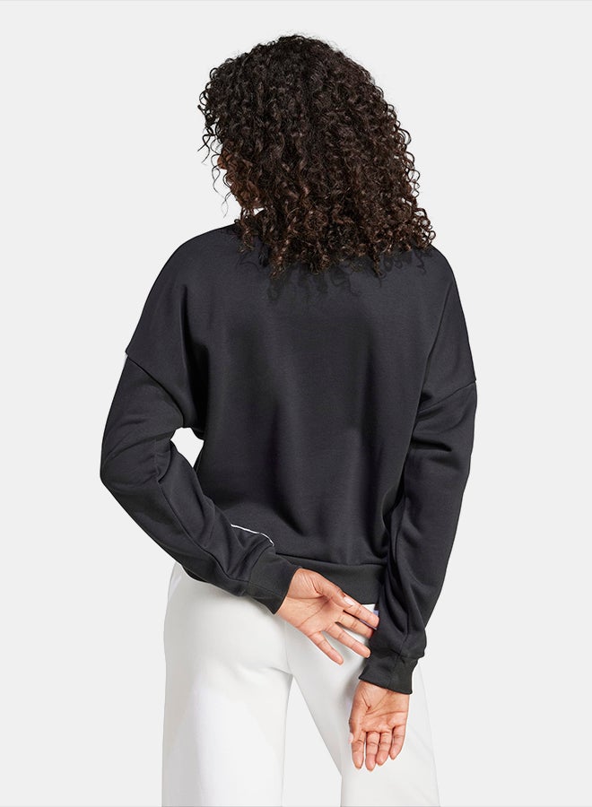 Adidas Essentials 3-Stripes French Terry Sweatshirt - Image 2