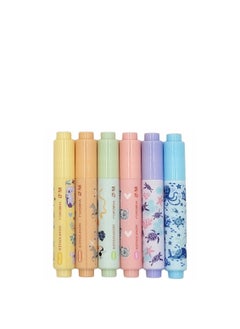 M&G M&G Chenguang Animals Know Mini neon highlighters 6 colors - No:AHM29671  - Image 2