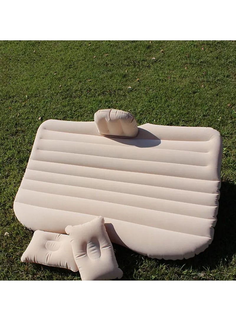 DubaiGallery Multifunctional Inflatable Air Mattress with Pillows for Travel Camping Beach Rest Travel Lawn Picnic - Image 1