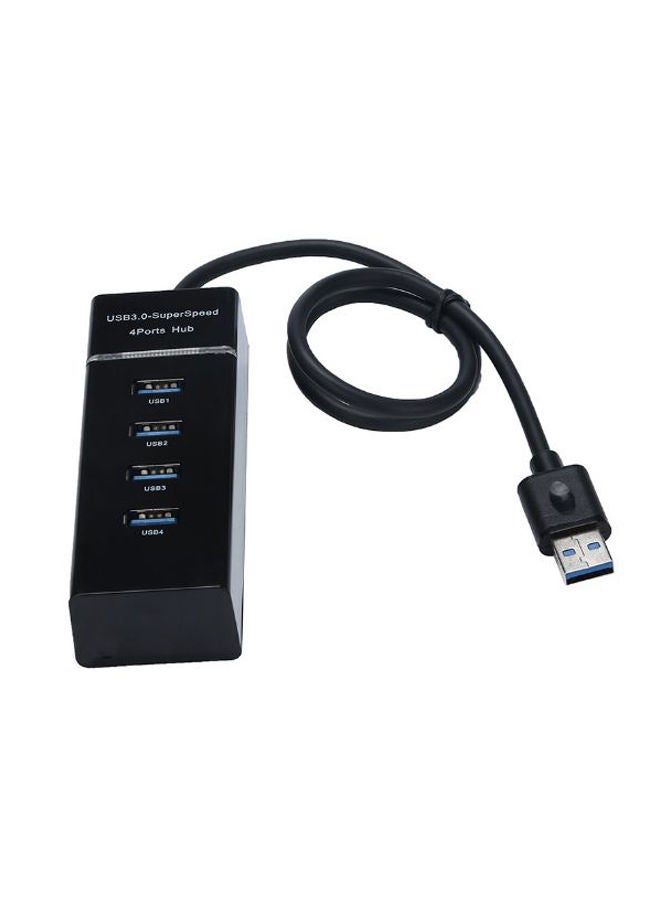 NIBEMINENT Multi HUB Splitter Expansion Adapter Black 