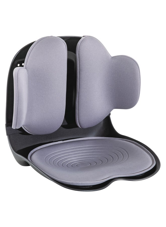 دي بي تي، وسادة ظهر متعددة الاستخدام، وسادة قابلة للتعديل، رصاصي، مقاس 41*41 سم - Image 1