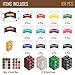 FIGURESLAB 108PCS MTG Keyword Tokens 12mm MTG Life Counter Dice Set for Magic Card CCG Creature Stats Loyalty Dice with Box Magic TCG Card Game Accessories - Image 4