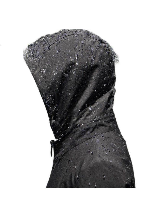 FIRS Jacket Reversible Hooded Detachable Stand Collar Contrast Color Spring Business Commute Soft Breathable Comfortable Casual Outerwear - Image 2