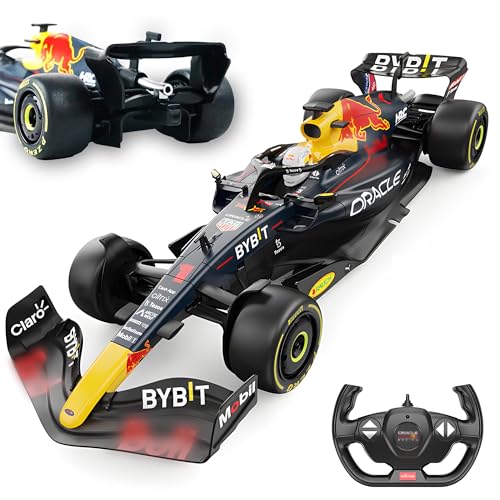 BEZGAR F1 RedBull Remote Control Car 112 Officially Licensed Rb18 Toy Car 24GHz Race F1 Collection RC for BoysGirls and Adults Ideal for Kids Collectors 94700 - Image 1