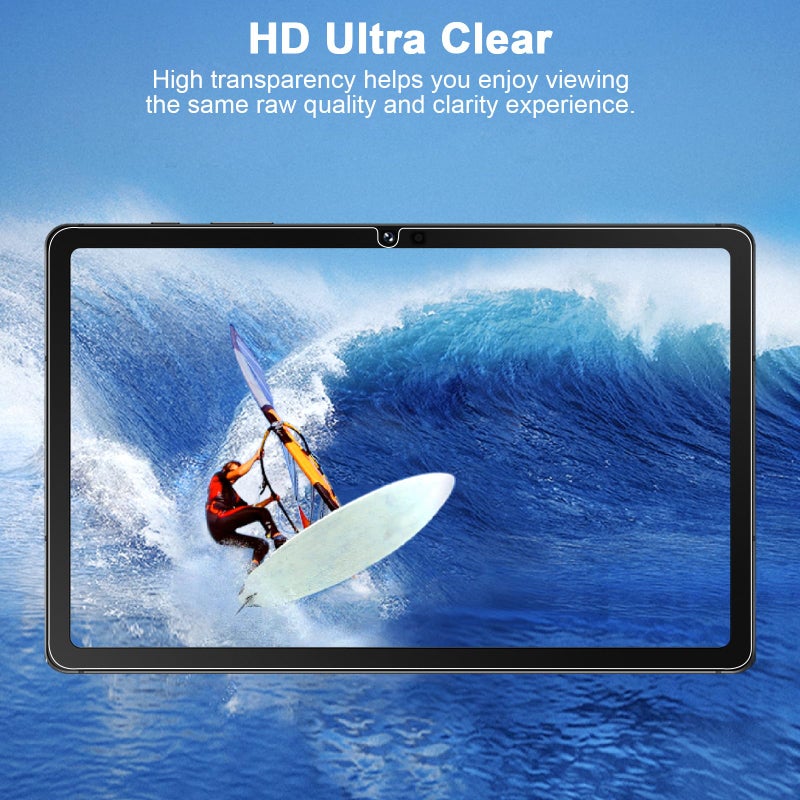 SIBEITU 2 Pack Screen Protector for Samsung Galaxy Tab A9 Plus 11 Inch 2023, HD 9H Hardness Tempered Glass Film for Galaxy Tab A9+ 5G (SM-X210/X216/X218), Anit Scratch & Case Friendly - Image 5