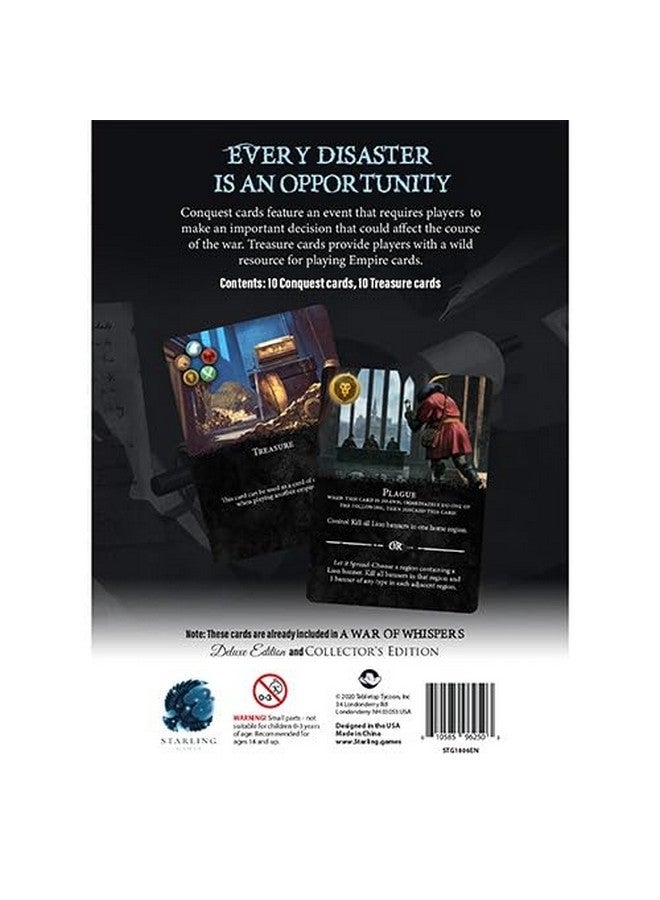 Starling Games - A War of Whispers Conquests and Treasures Pack - for use with The A War of Whispers - Image 3