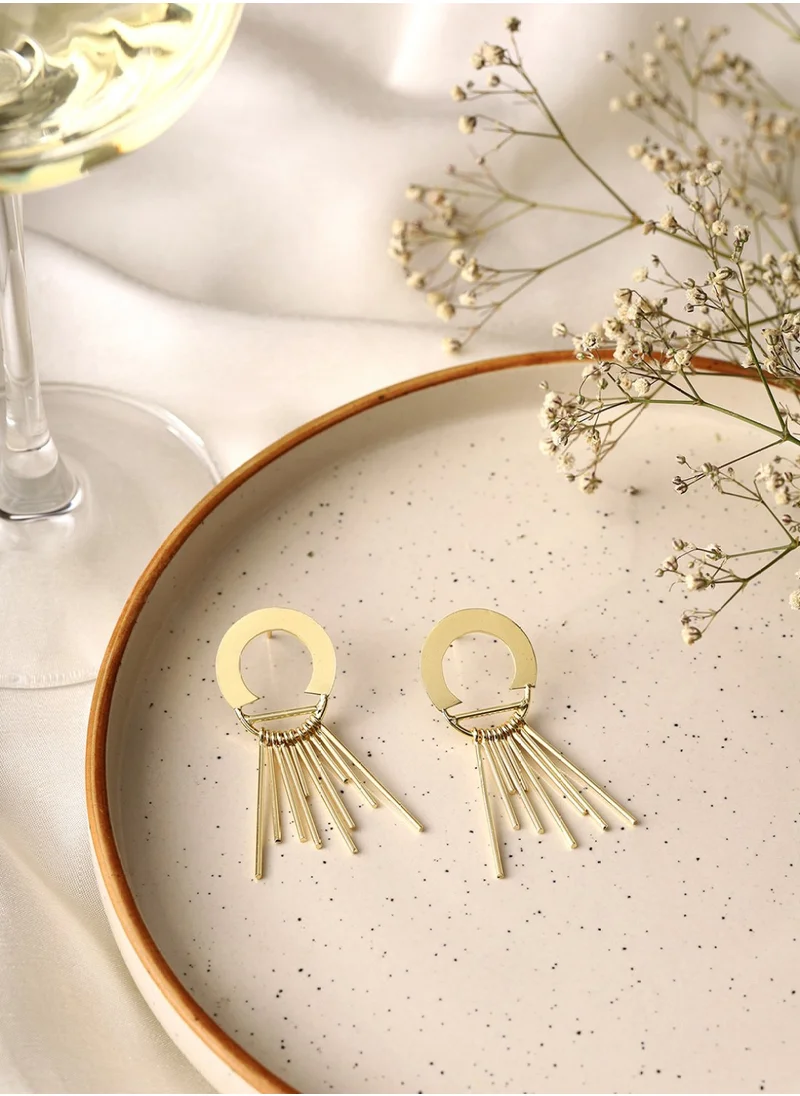 برياسي Plated Drop Earrings