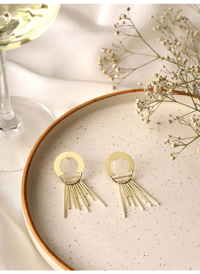 برياسي Plated Drop Earrings