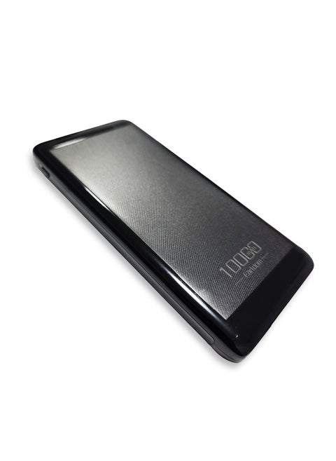 Power Bank 10000mAh with USB Output Fast Charging ,  Black - PB39