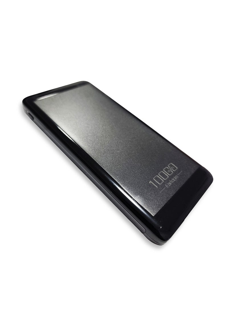 Earldom - Power Bank 10000mAh with USB Output Fast Charging ,  Black - PB39 - Image 1