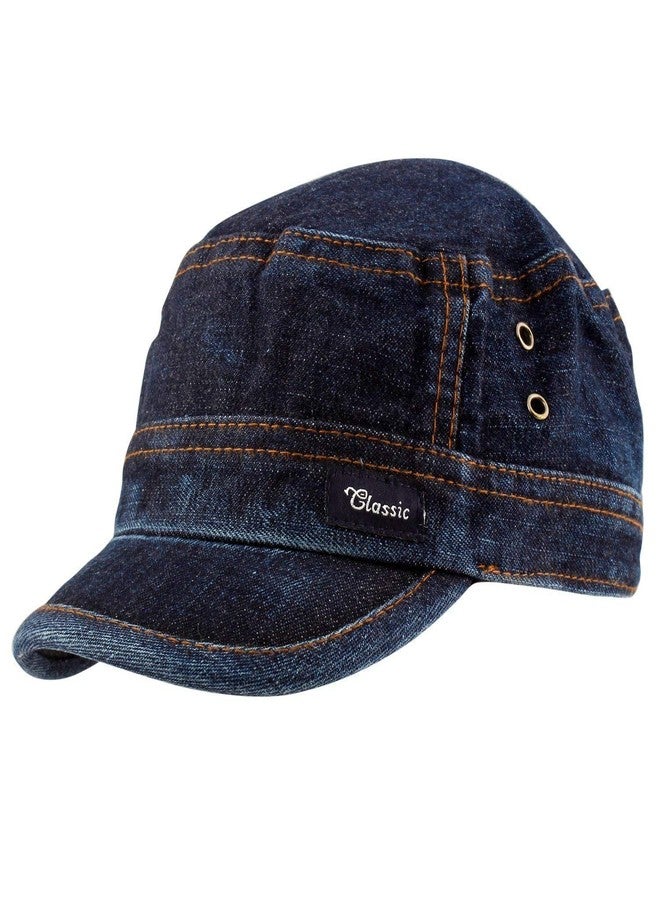 Zacharias Boy's Denim Cap (Blue;17-18 Year) - Image 1