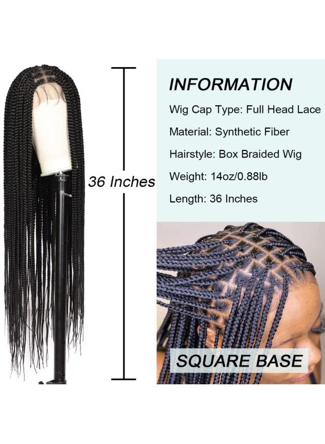 Bluejw New Lace Braid Wig European And American Wig Women's Long Straight Hair Chemical Fiber Headgear Lace Braid Wig - Image 3