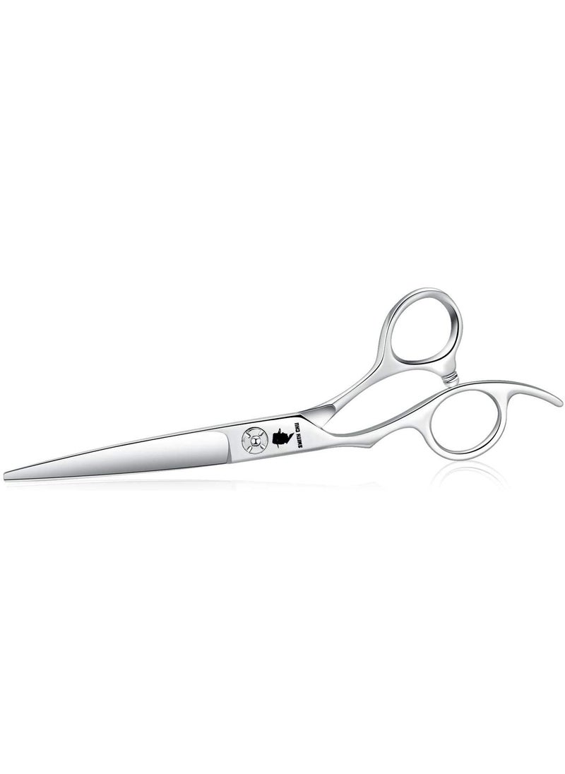 SMITH CHU Professional Razor Blades Salon Left Handed Hair Cutting Scissors  Barber Shears for Left Hand  60 Japanese 440 C Stainless Steel Left Handed Scissor Purple 