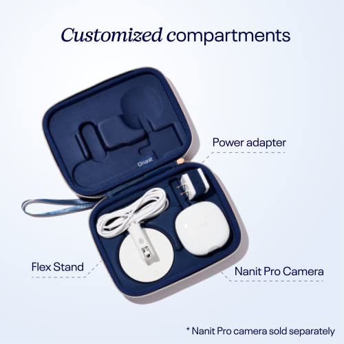 Nanit Travel Pack Protective Compact Hard Case for Nanit Pro Smart Baby Monitor Plus Portable Flex Stand Accessory Camera Not Included - Image 3