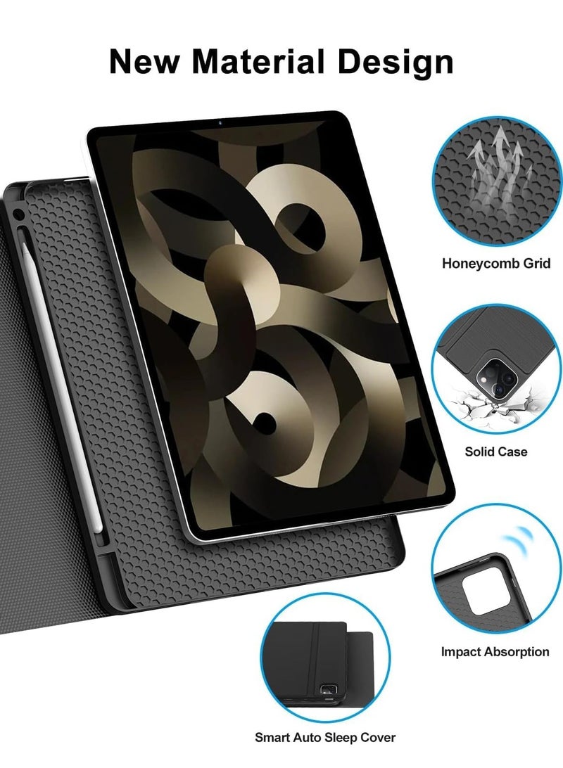 ميجوفاست حافظة لوحة مفاتيح لجهاز iPad Pro 13 بوصة (M4) لوحة مفاتيح بلوتوث بإضاءة خلفية قابلة للفصل مغناطيسيًا مع لوحة اللمس وفتحة حامل القلم A2925 A2926 A3007 لجهاز iPad Pro 13 2024 - Image 4