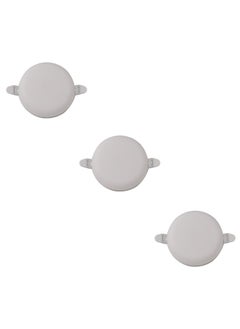 El Rawda Lighting 3 Pcs Gypsum Board With Clips, Suitable For All Gypsum Openings, 12 Watts, 3 Lights  White - Warm - Cool Pcs 10x10x4 cm 