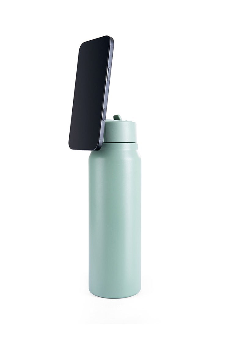 Tank Magnet, 1000ml, Matcha, Stainless Steel Bottle, insulated, Leakproof - Image 3