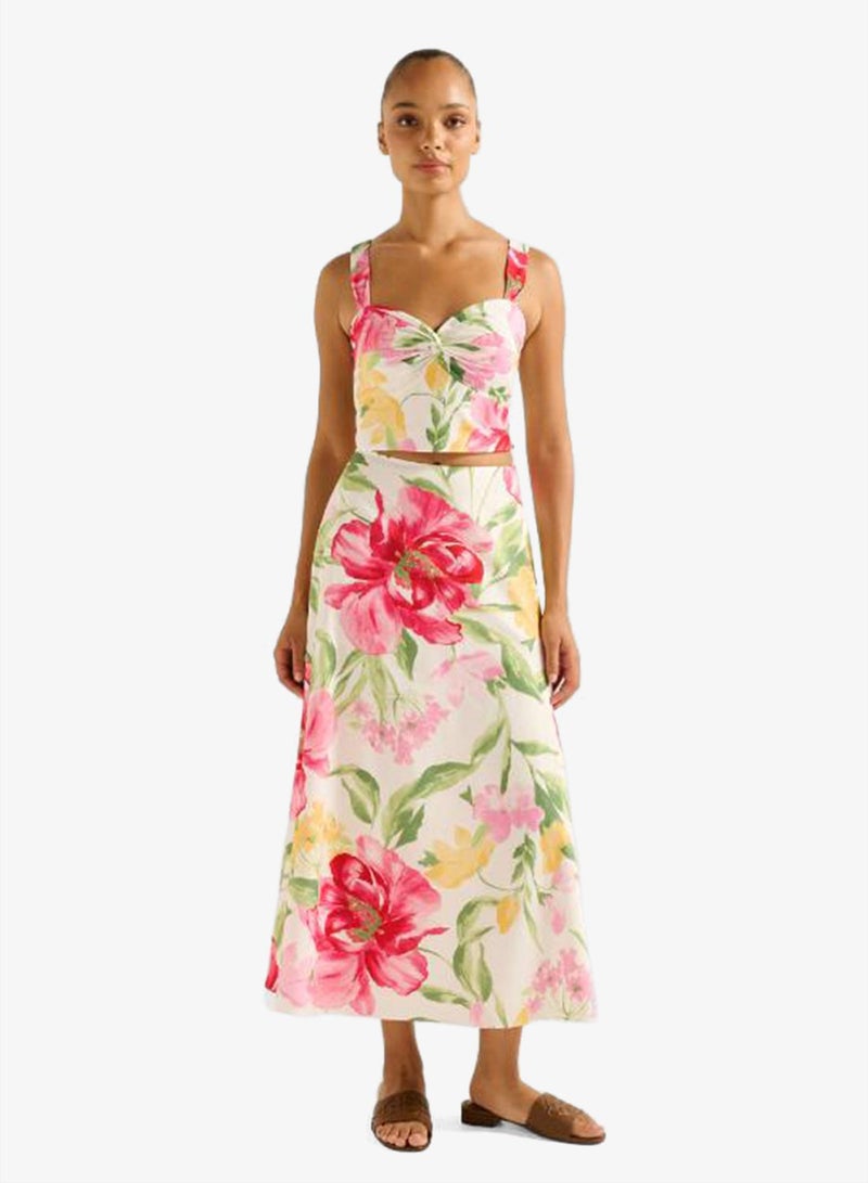 forever new Talia Printed Aline Midi Skirt - Image 4