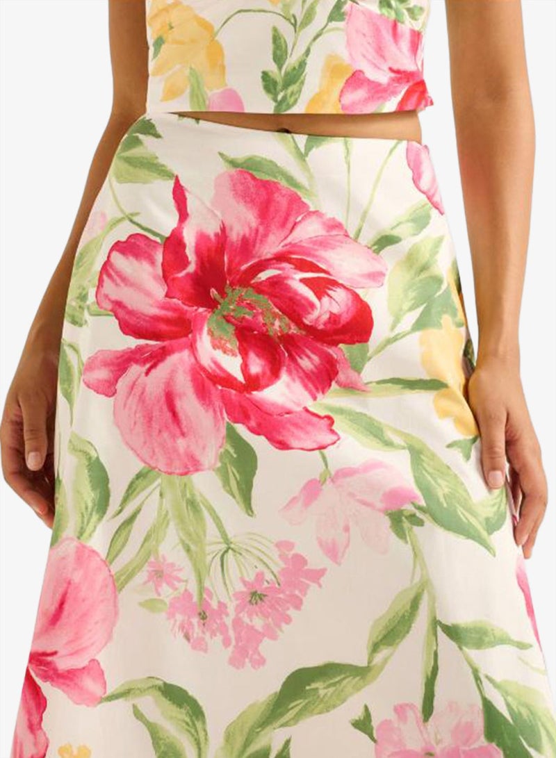 forever new Talia Printed Aline Midi Skirt - Image 3