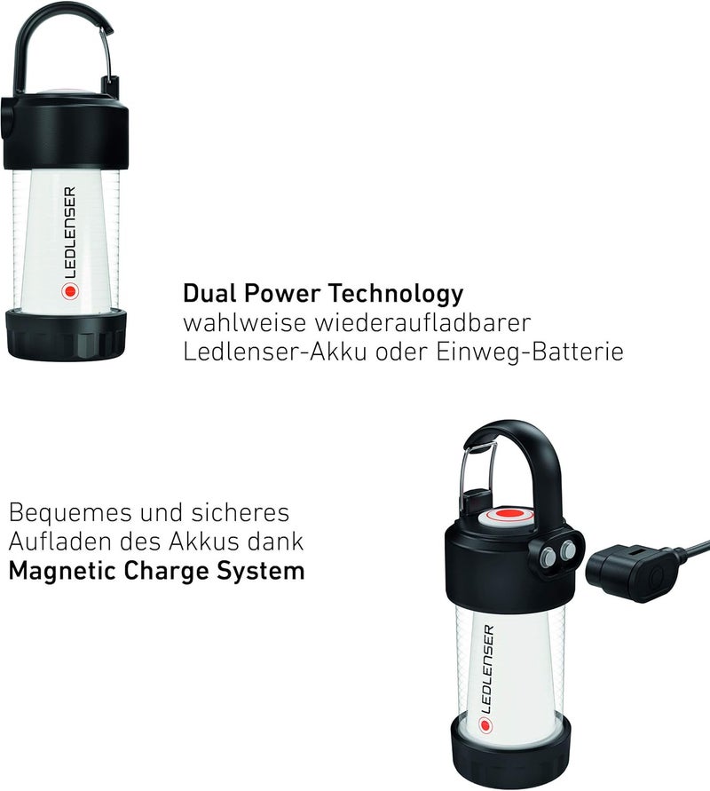 Ledlenser ML4 Ultra-Compact LED Camping Lantern with Magnetic Charging - Image 3