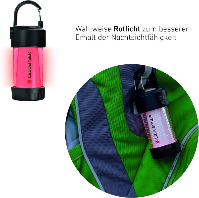 Ledlenser ML4 Ultra-Compact LED Camping Lantern with Magnetic Charging - Image 4
