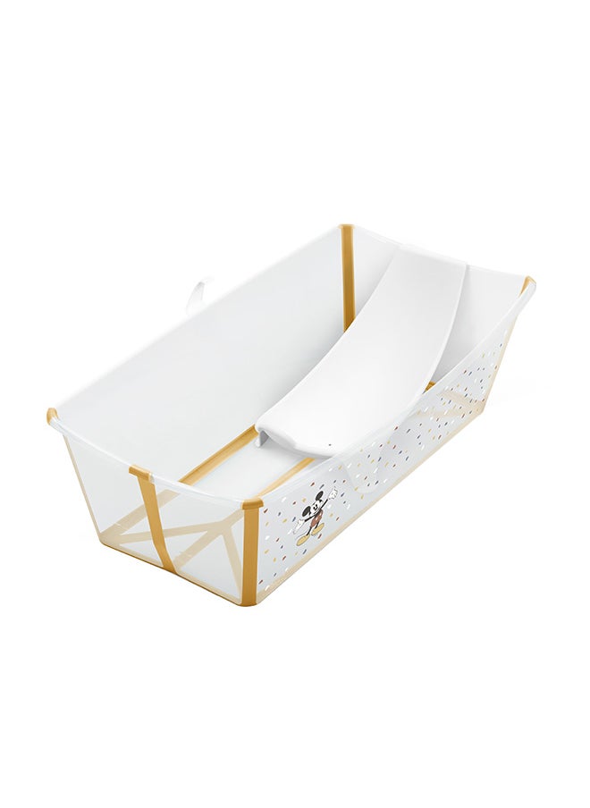 STOKKE حوض استحمام مرن مقاس X-Large Mickey Celebration بالإضافة إلى دعم مجاني لحديثي الولادة  - Image 2