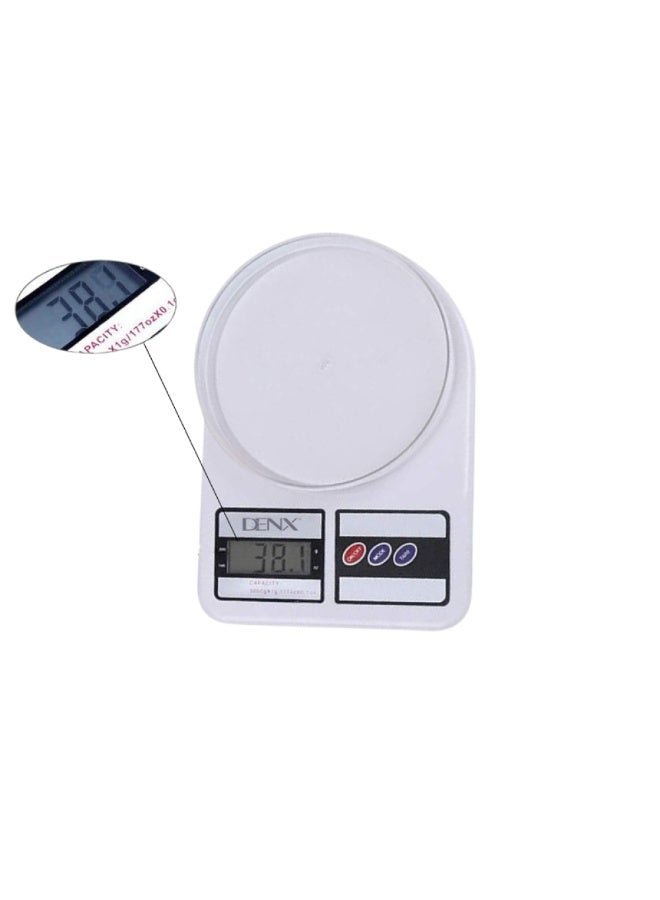 Denx Digital Kitchen Food Scale with LCD Display DX3602 - Image 2