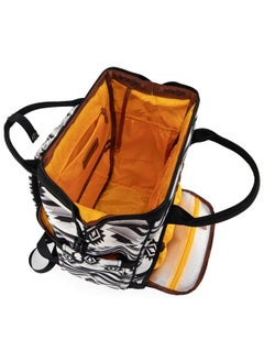 Wrangler Wrangler Aztec Backpack Organized Daypack Travel Baby Bag with Stroller Strap and Side Bottle Pockets  - Image 4