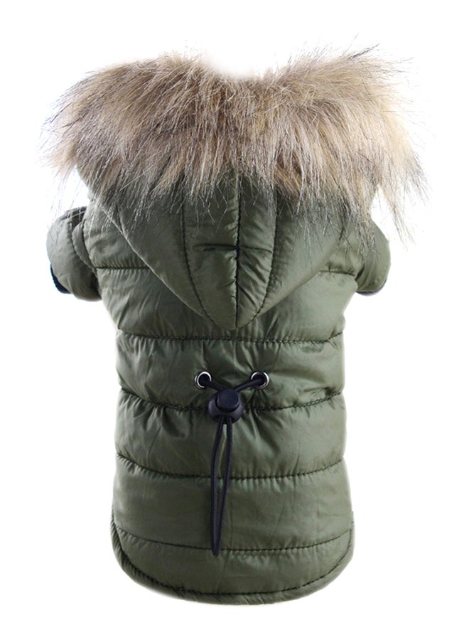 إسكدنيا جاكيت شتوي لتدفئة الجرو أخضر 20X5X15Ø³Ù†ØªÙŠÙ…ØªØ± - Image 1