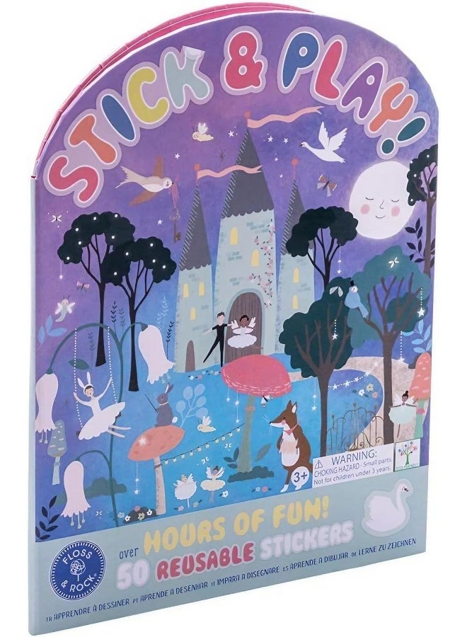 Floss & Rock Enchanted Stick and Play Book (Hardcover) - Image 1
