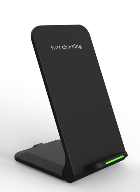 Vertical Wireless Charger Foldable Phone Desktop Stand for iPhone Samsung Huawei 15W Fast Charging
