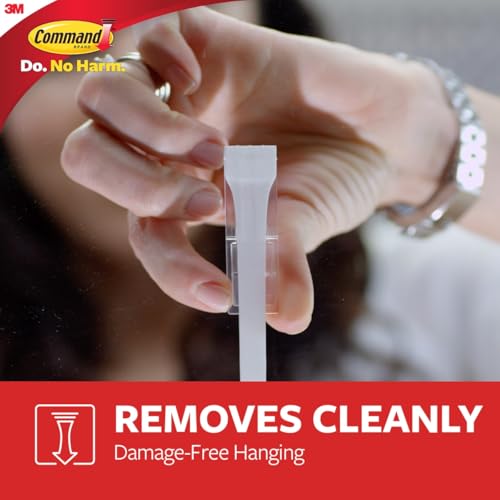 Command Hooks, Indoor Use, Organize Damage-Free, White, 20 hooks, 24 strips (17001-MPES) - Image 5
