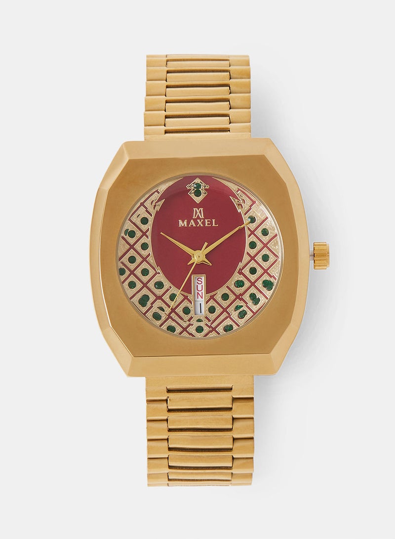 Maxel ساعة يد أنالوج للرجال سنتريكس نيو ديستار MX551 - 38 مم - Image 1