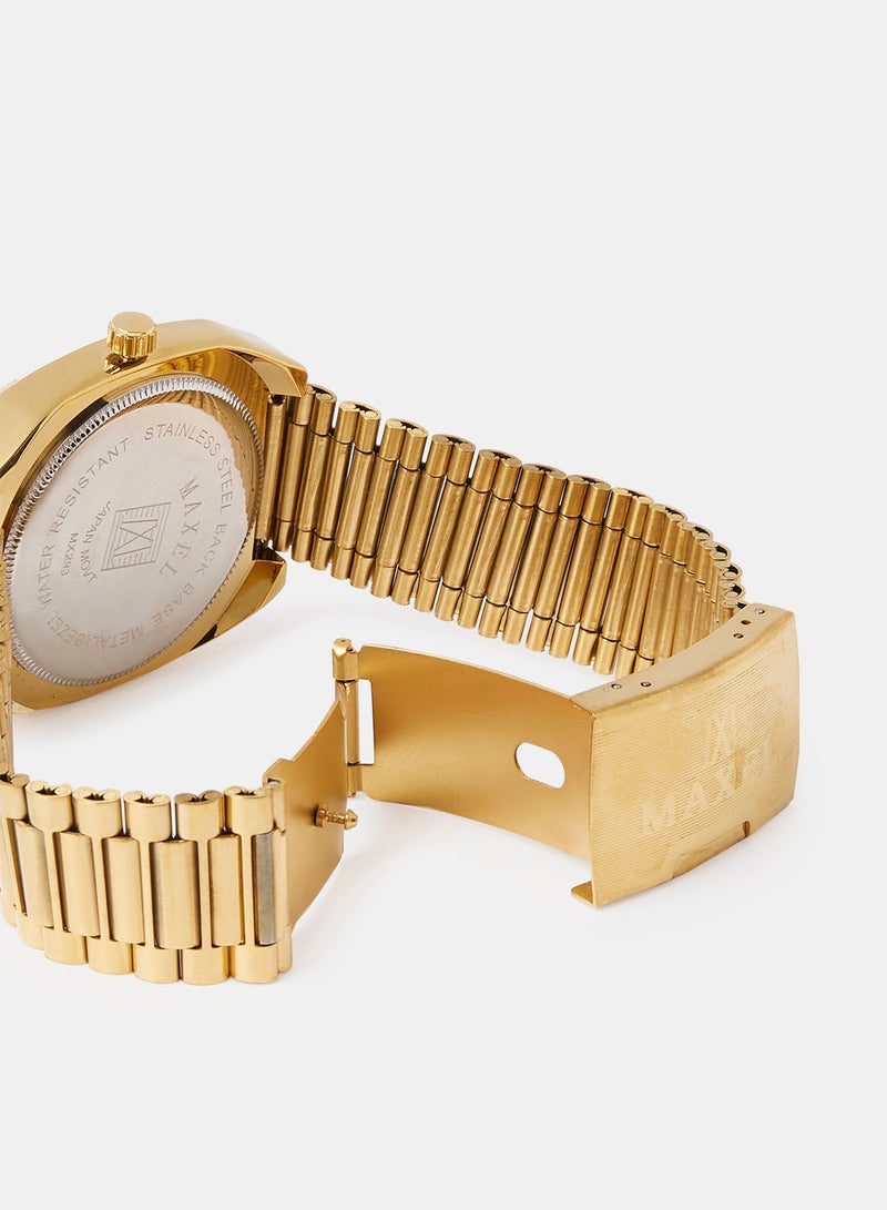 Maxel ساعة يد أنالوج للرجال سنتريكس نيو ديستار MX551 - 38 مم - Image 4