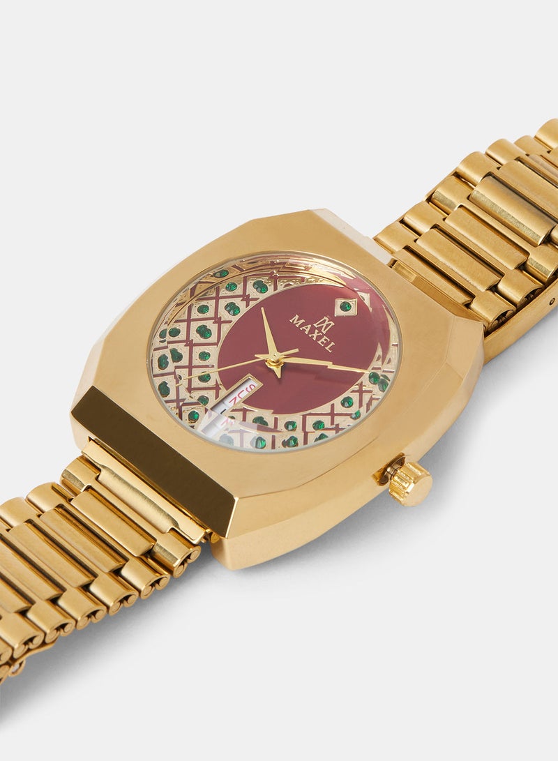 Maxel ساعة يد أنالوج للرجال سنتريكس نيو ديستار MX551 - 38 مم - Image 3