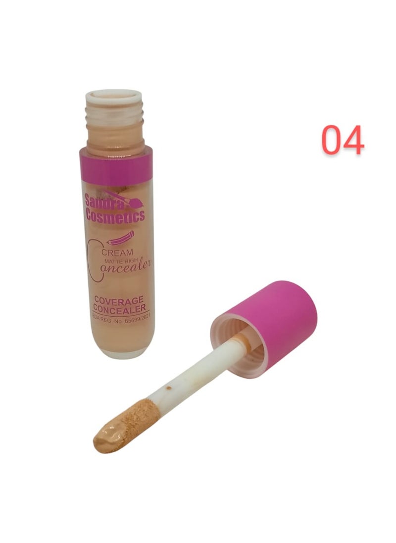 Sandra matte high concealer cream degree 04 
