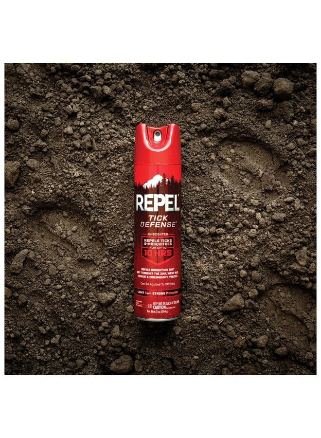 REPEL 94138 HG-94138 Tick Defense Unscented Aerosol-6.5 ounce, 6.5 oz - Image 5