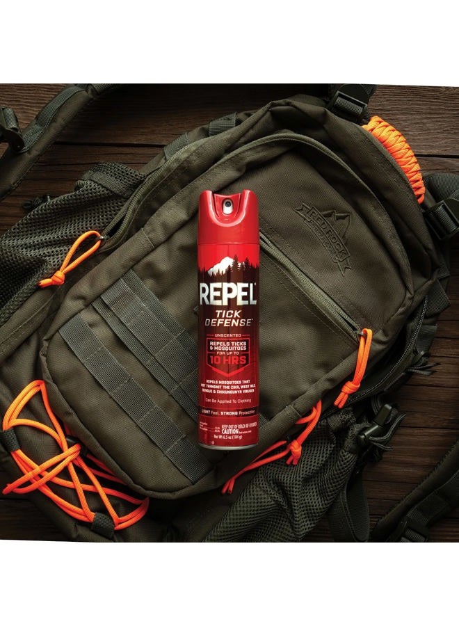 REPEL 94138 HG-94138 Tick Defense Unscented Aerosol-6.5 ounce, 6.5 oz - Image 4
