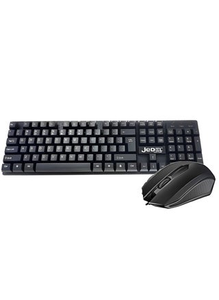 Wired Keyboard and Mouse Set G18 , Lightweight and Stylish Silent Button Keyboard, 1.35m USB Cable, Ergonomically Designed 3D Mouse 800 DPI for Precision and Smooth Control, Suitable for Work, Study, and Light Gaming - pzsku/Z63F85CA1F4B3D8515631Z/45/1750331463/9d419a4b-850a-4622-a154-b8ccbce62205