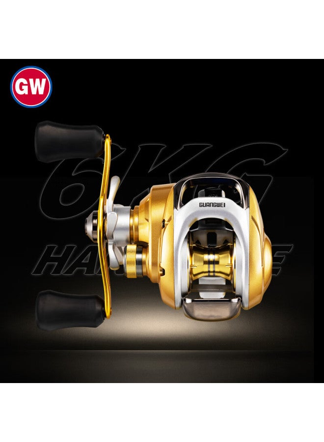 Gw Fishing Reel Right-handed 11+1 Spool, Hanluo Water Drop Reel Modification, Second Generation Micro Reel, Black Sea Fishing Reel, Fishing Tackle - Image 3