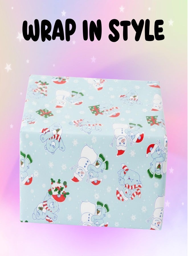 Silver Buffalo Care Bears Featuring Christmas Wishes Bear Wrapping Paper - 12 Sheets - 20" x 30" - Festive Holiday Gift Wrap by Silver Buffalo - Image 5