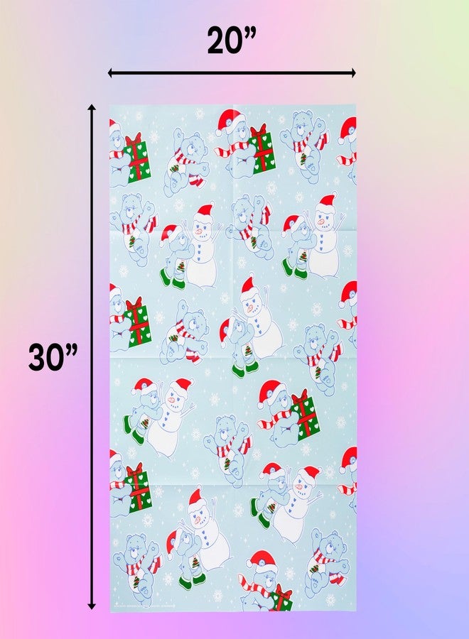 Silver Buffalo Care Bears Featuring Christmas Wishes Bear Wrapping Paper - 12 Sheets - 20" x 30" - Festive Holiday Gift Wrap by Silver Buffalo - Image 3