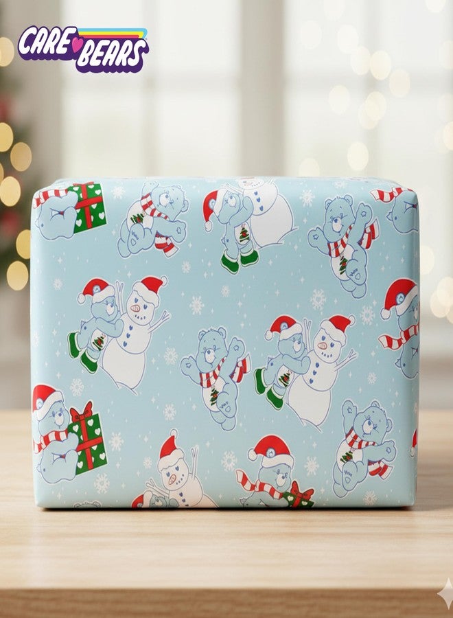 Silver Buffalo Care Bears Featuring Christmas Wishes Bear Wrapping Paper - 12 Sheets - 20" x 30" - Festive Holiday Gift Wrap by Silver Buffalo - Image 4