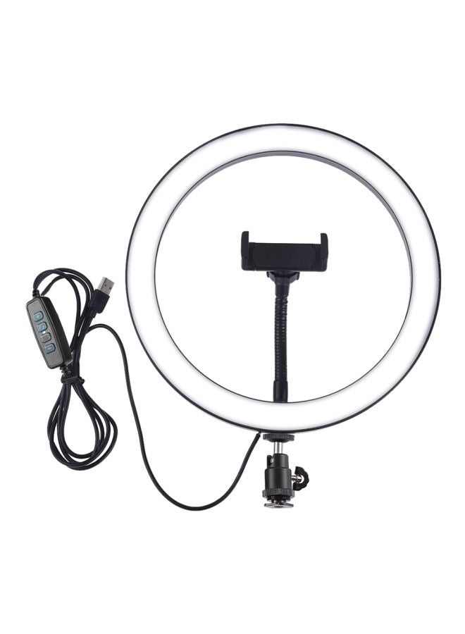 docooler LED Photography Ring Light With Stand Set White/Black - Image 1