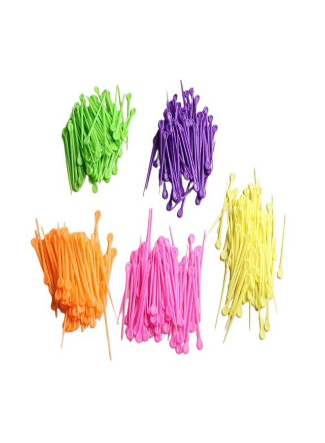 ArrErr 300 Pack Hair Rollers Pins Picks Sticks Brush Curler Perm Pick Pin for DIY Hairstyle Styling Women Girls Professional Bangs Curly - Image 1