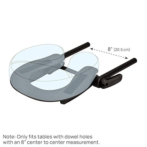 EarthLite Massage Table Face Cradle Deluxe Adjustable - Durable, Fully Adjustable Headrest Platform for Massage Chairs & Tables - Image 5