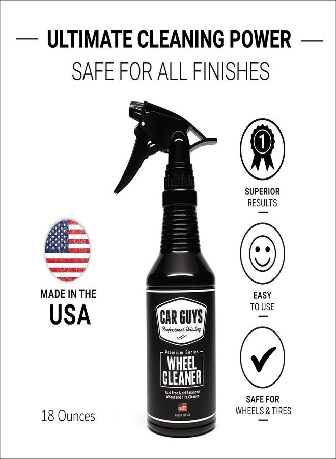 CarGuys CAR GUYS Wheel and Tire Cleaner - Safe for all Wheels and Rims - Works on Alloy Chrome Aluminum Clear-Coated Painted Polished and Plasti-Dipped Rim - Wheel Cleaner by - Image 3