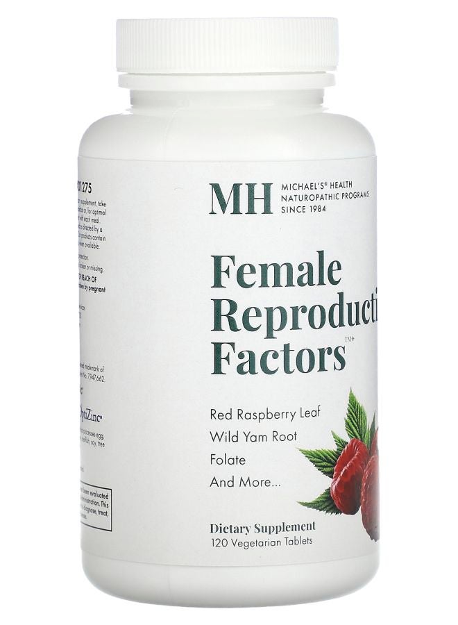 Michael's Naturopathic Female Reproductive Factors 120 Vegetarian Tablets - Image 2