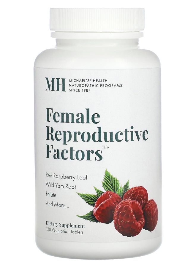 Michael's Naturopathic Female Reproductive Factors 120 Vegetarian Tablets - Image 1