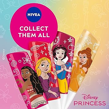 NIVEA Disney Princess Moana Limited Edition Watermelon Sorbet Lip Balm 48g Unique Disney Princess Inspired Lip Balm for Kids Contains Moisturising Shea Butter for 24 Hour Moisture - Image 5